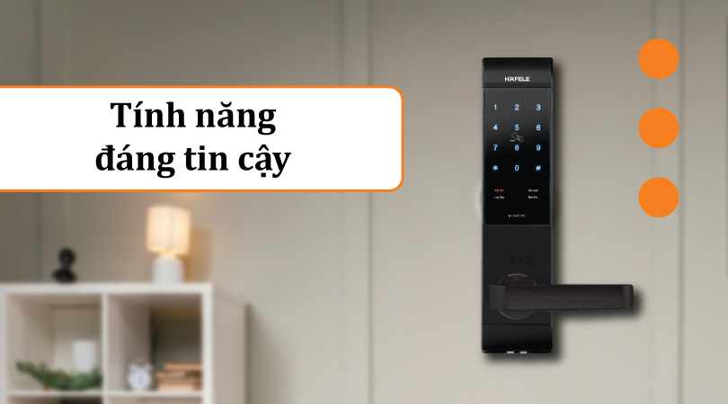 Hafele EL7500-TC 912.05.682 - Tính năng đáng tin cậy